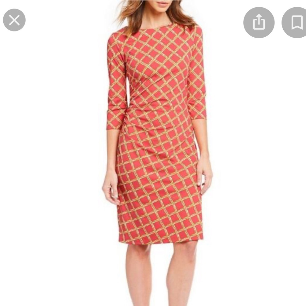 NWT J. McLaughlin Rouched Dress